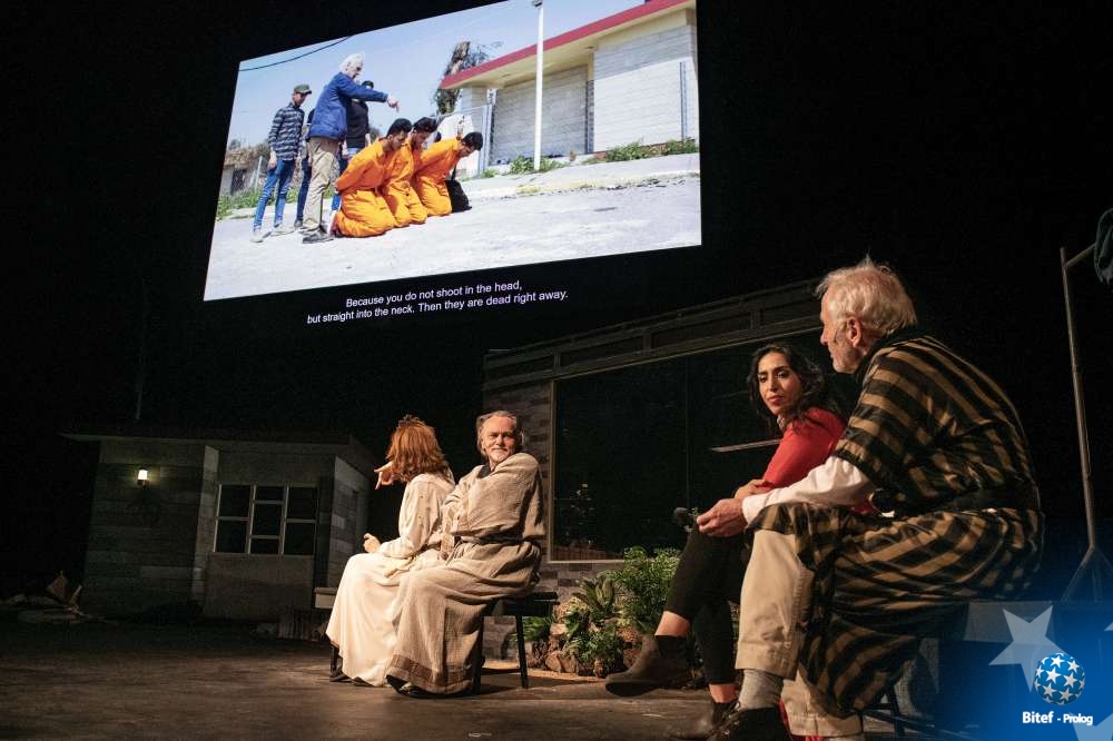 2019/04/17/Gent. Theatervoorstelling ‘Orestes in Mosul’ van NTGent in regie van Milo Rau.